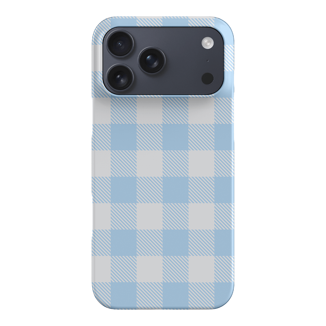 Cloud Plaid Printed Phone Cases iPhone 17 Pro Max / Snap by The Dairy - The Dairy