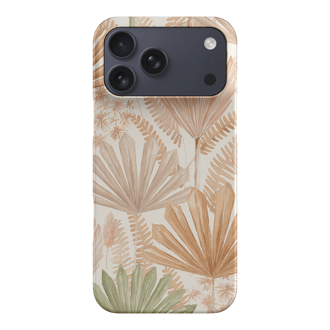 Golden Palm Printed Phone Cases iPhone 17 Pro Max / Snap by Cass Deller - The Dairy