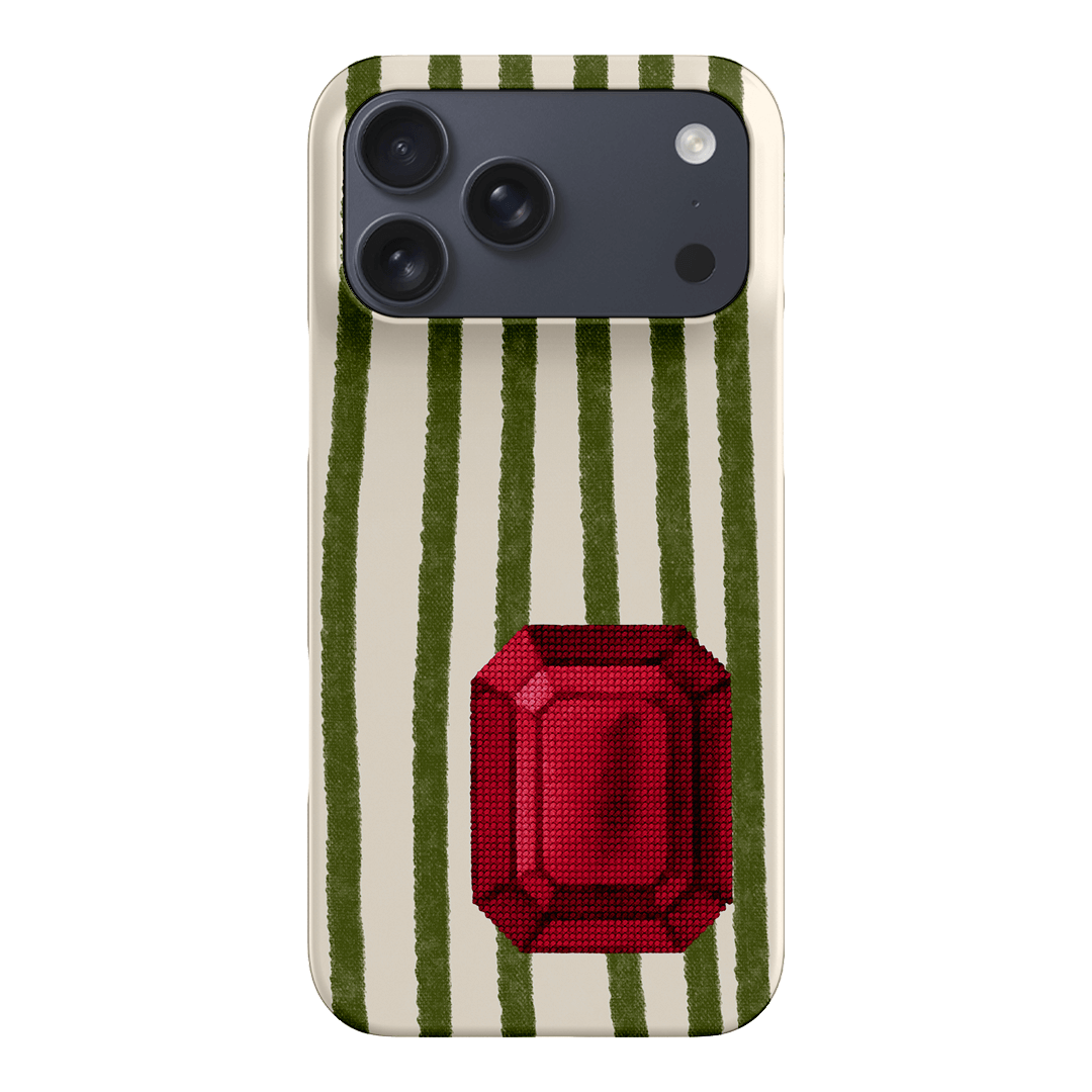 July Ruby Printed Phone Cases iPhone 17 Pro Max / Snap by Joiana - The Dairy