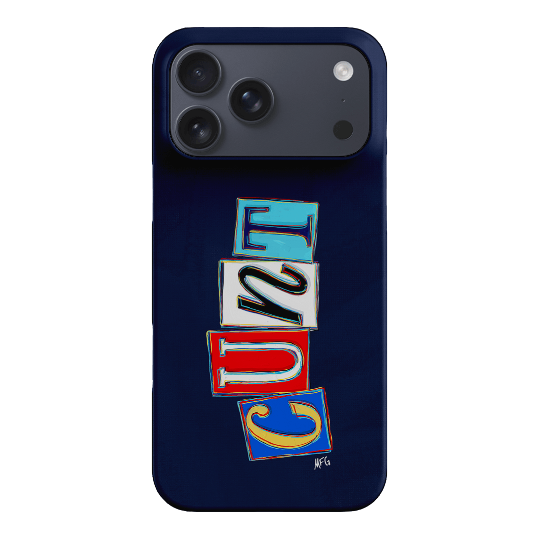 Lil Cnts Blue Printed Phone Cases iPhone 17 Pro Max / Snap by Margarbs Art - The Dairy