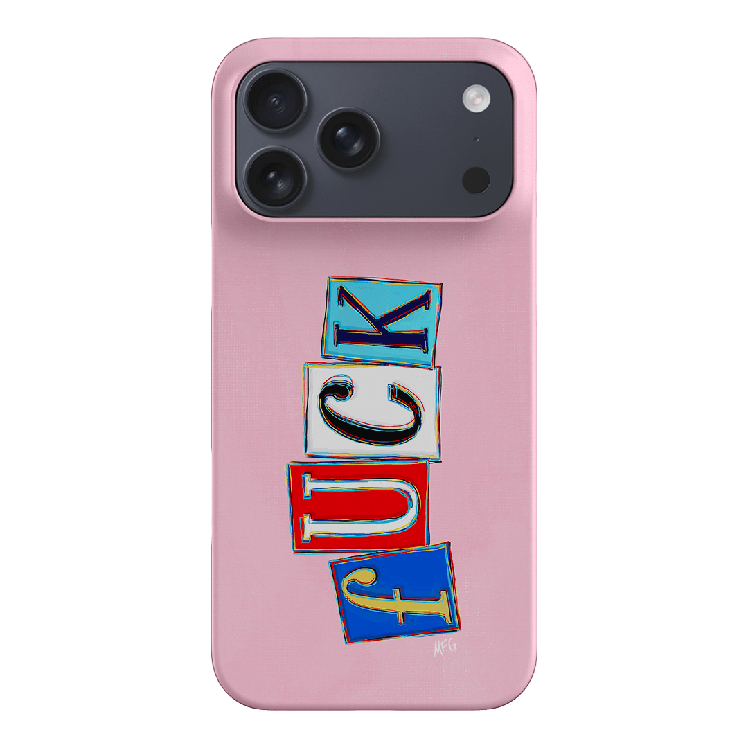 Lil Fcks Pink Printed Phone Cases iPhone 17 Pro Max / Snap by Margarbs Art - The Dairy