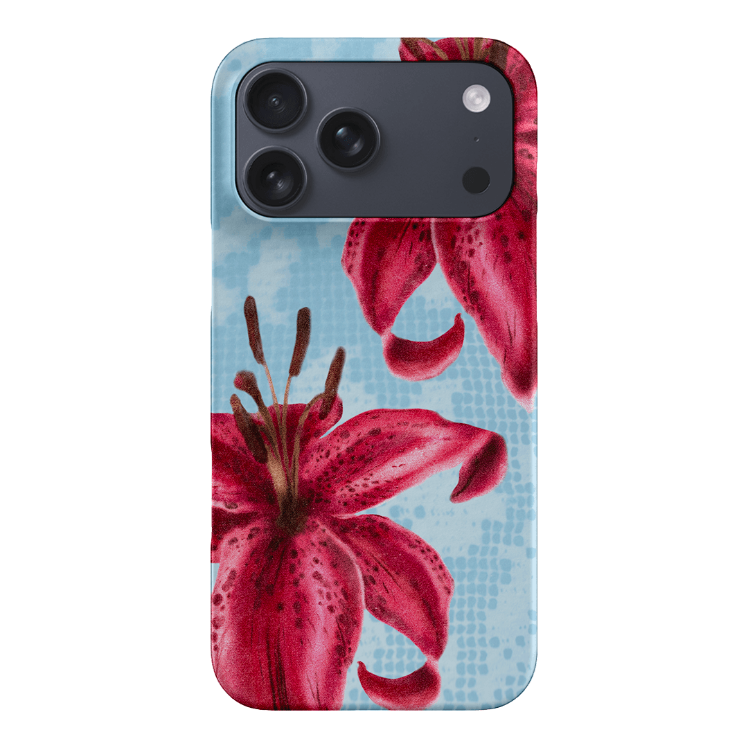 Lillies Printed Phone Cases iPhone 17 Pro Max / Snap by Sally Hungerford - The Dairy