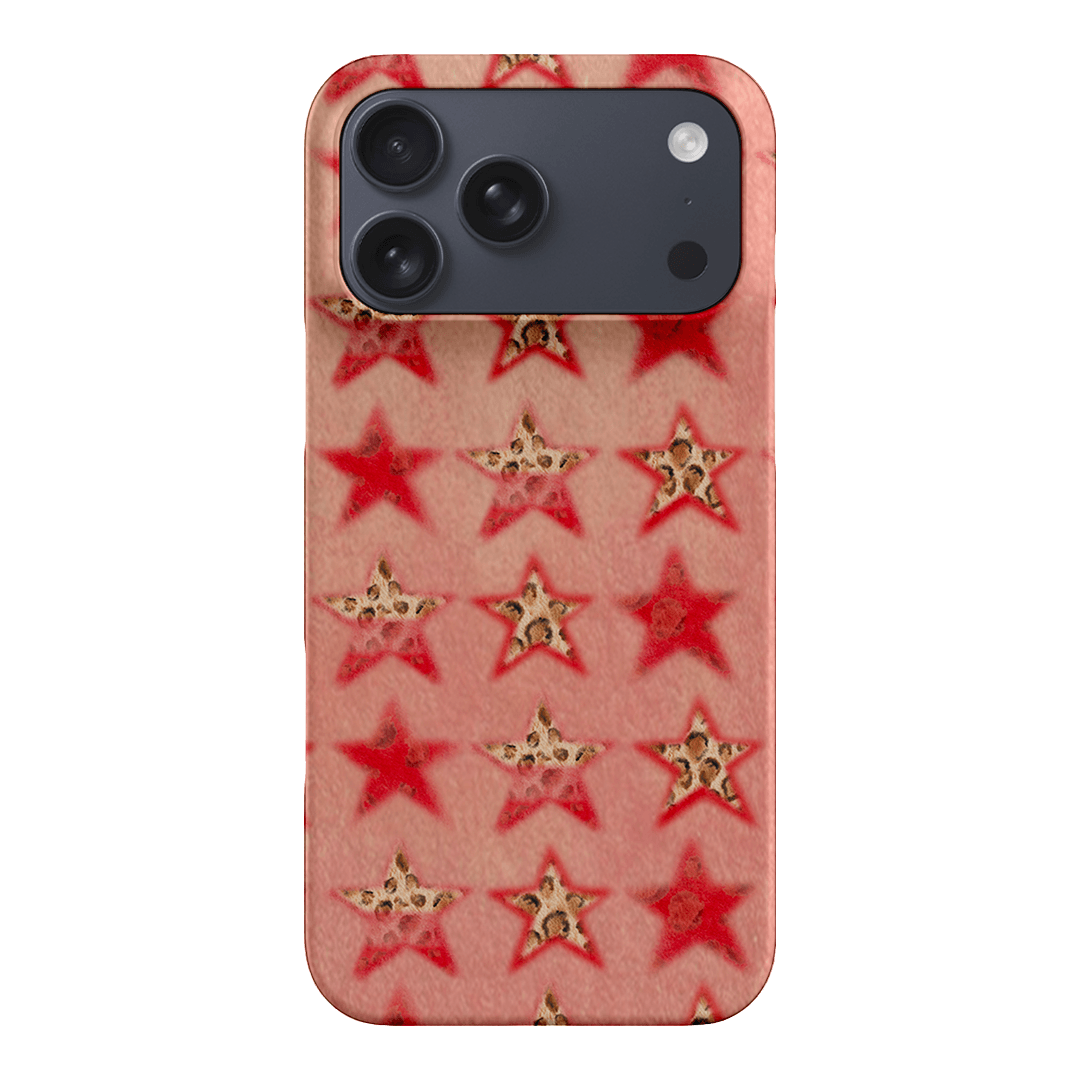Lucky Stars Cheetah Printed Phone Cases by BG. Studio - The Dairy