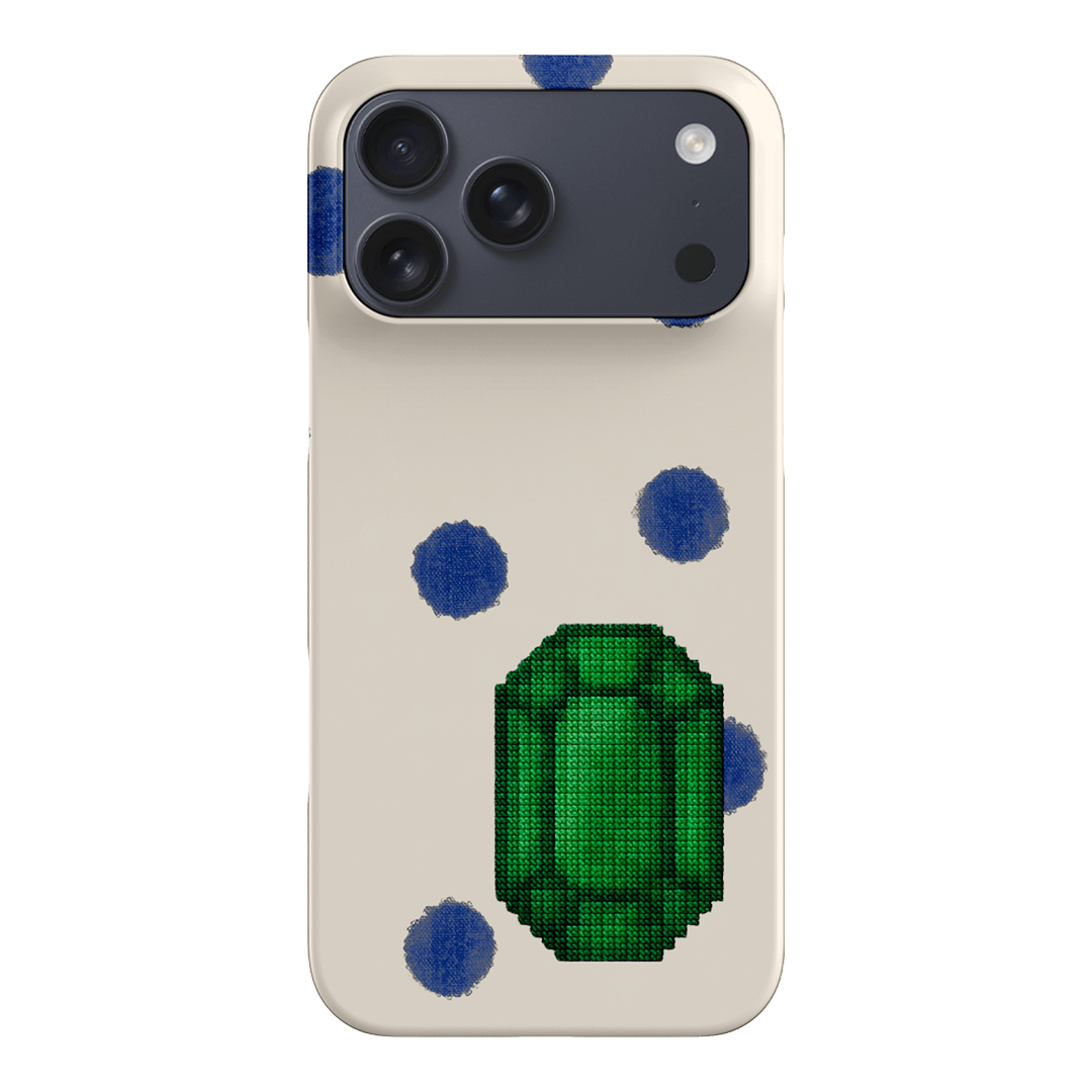 May Emerald Printed Phone Cases iPhone 17 Pro Max / Snap by Joiana - The Dairy