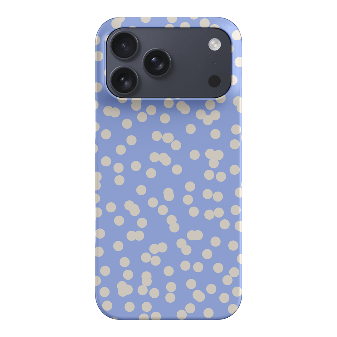 Mini Confetti Periwinkle Salt Printed Phone Cases iPhone 17 Pro Max / Snap by Veronica Tucker - The Dairy