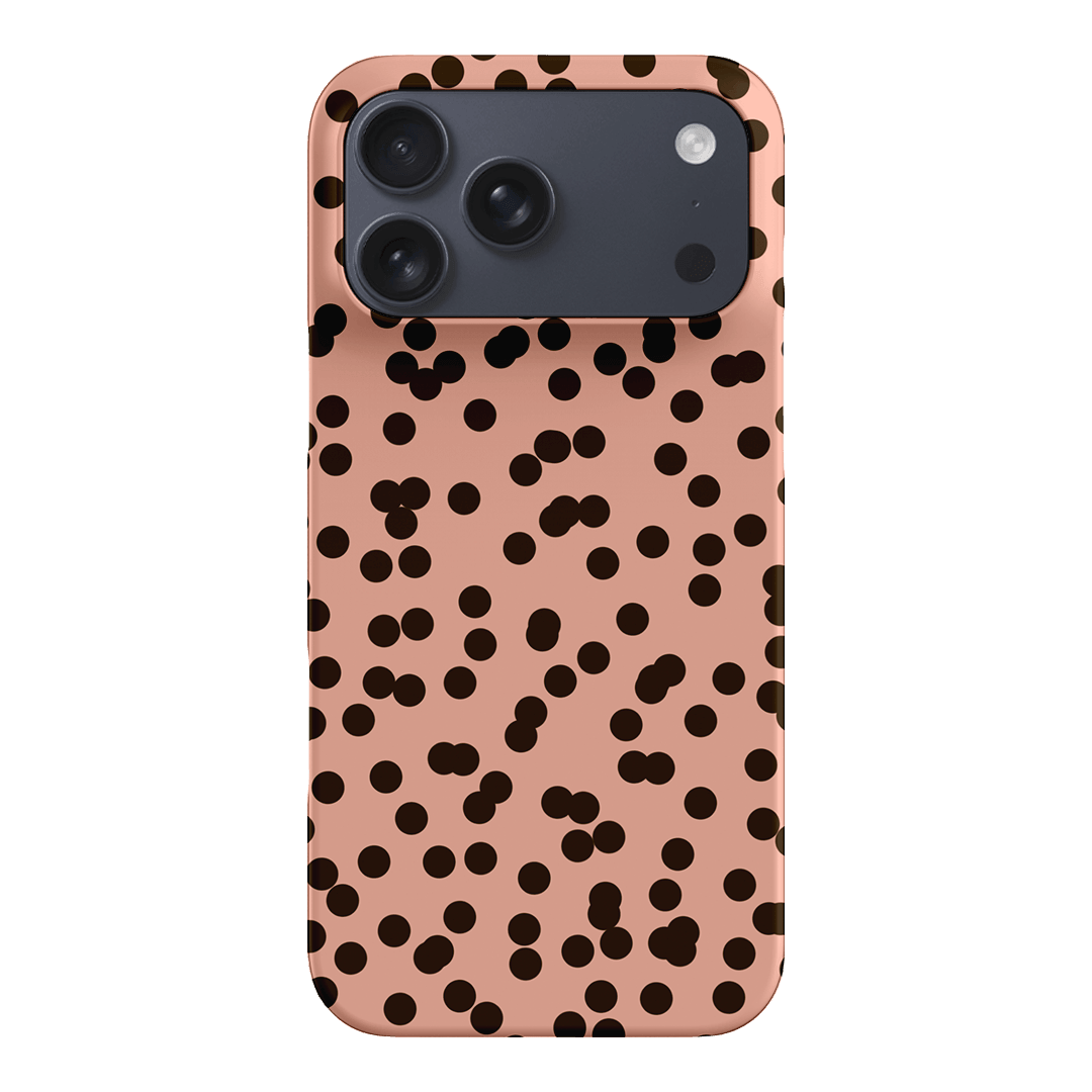 Mini Confetti Pink Chocolate Printed Phone Cases iPhone 17 Pro Max / Snap by Veronica Tucker - The Dairy