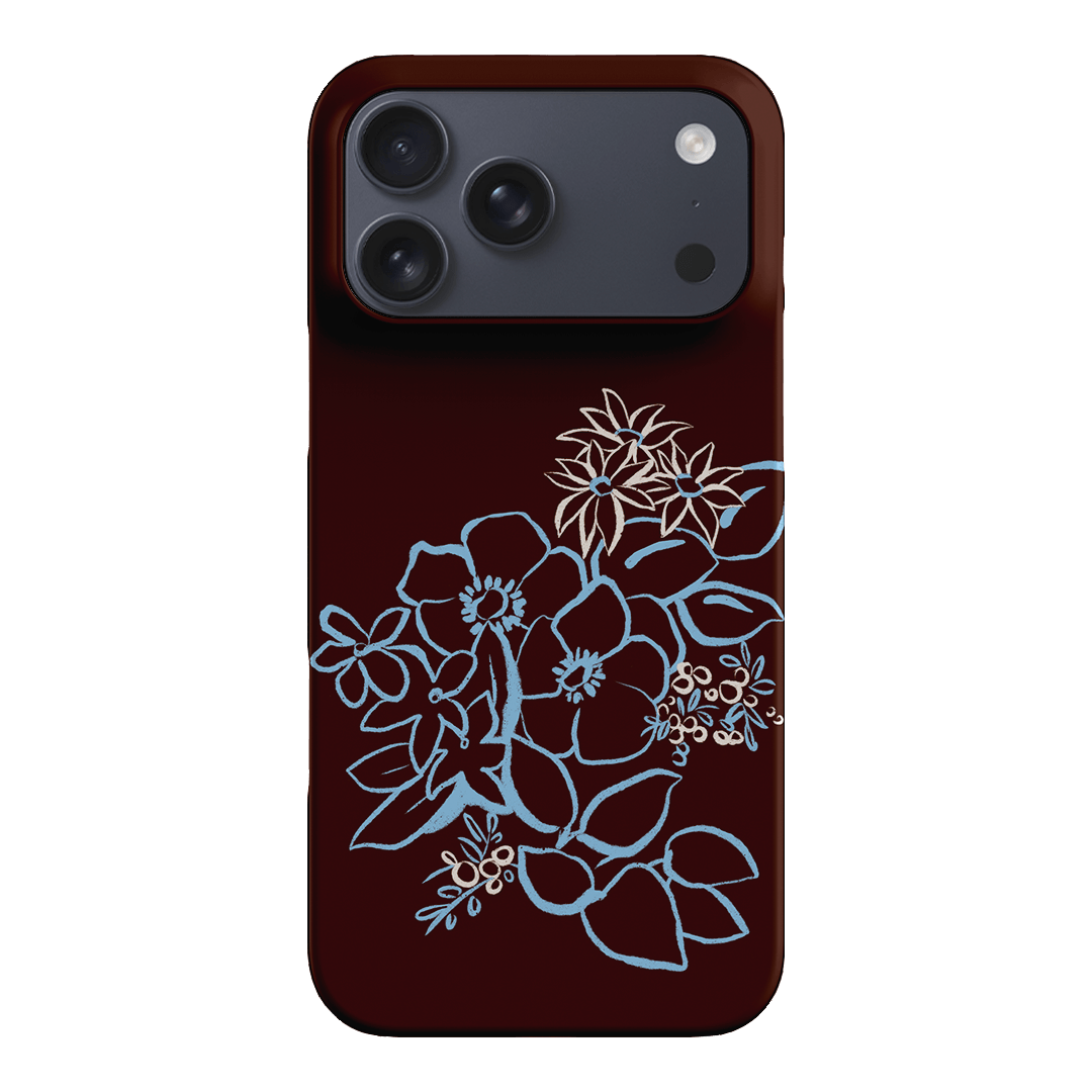 Mocha Posy Printed Phone Cases iPhone 17 Pro Max / Snap by Typoflora - The Dairy
