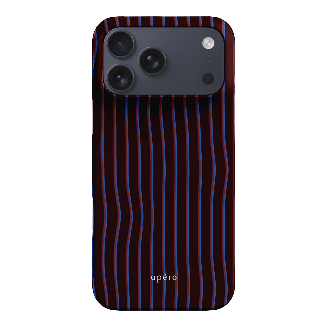 Panama Burgundy Printed Phone Cases iPhone 17 Pro Max / Snap by Apero - The Dairy