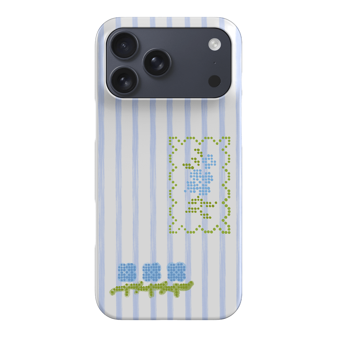Patchwork Blue Printed Phone Cases iPhone 17 Pro Max / Snap by Kayla Carr - The Dairy