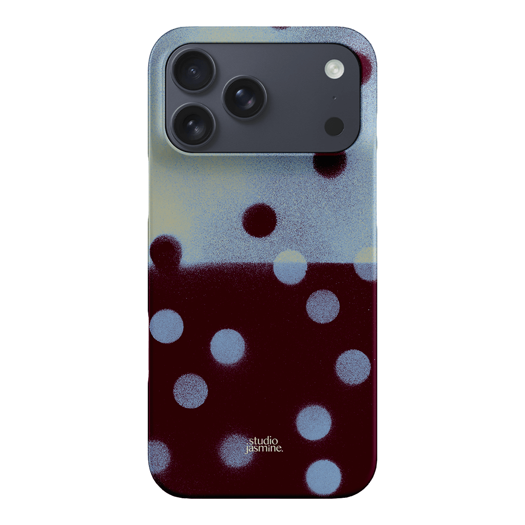 Plum Polka Dot