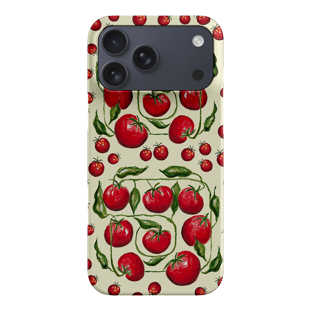 Red Tomatoes Printed Phone Cases iPhone 17 Pro Max / Snap by BG. Studio - The Dairy