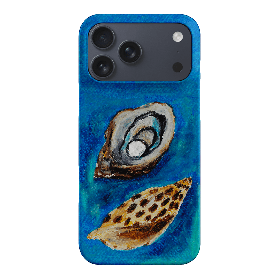 Sea Shells Printed Phone Cases iPhone 17 Pro Max / Snap by Lisa Hu - The Dairy