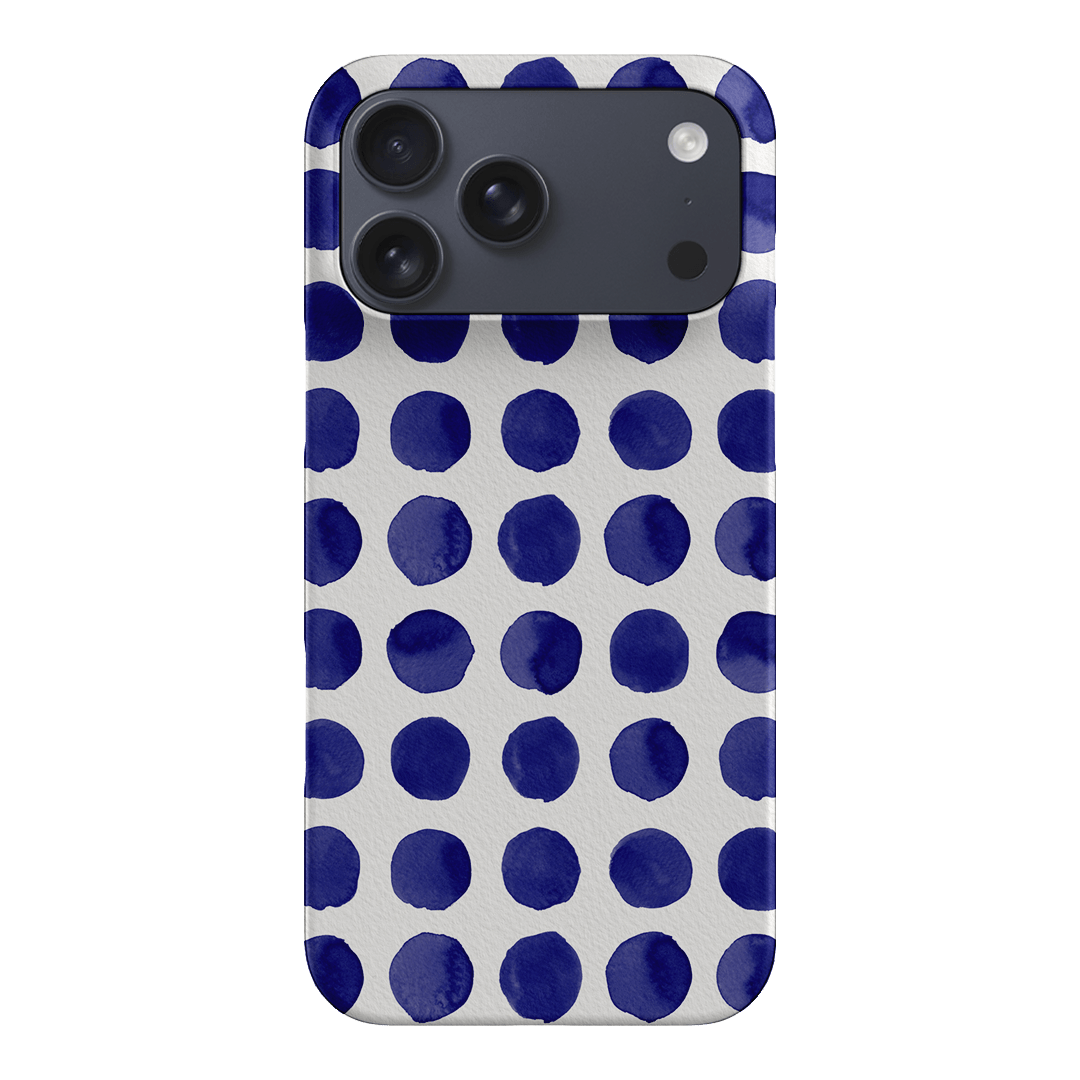 Spots in Blueberry Printed Phone Cases by The Dairy - The Dairy