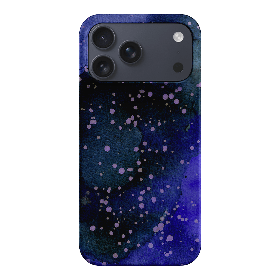 Spotty Navy Printed Phone Cases iPhone 17 Pro Max / Snap by The Dairy - The Dairy