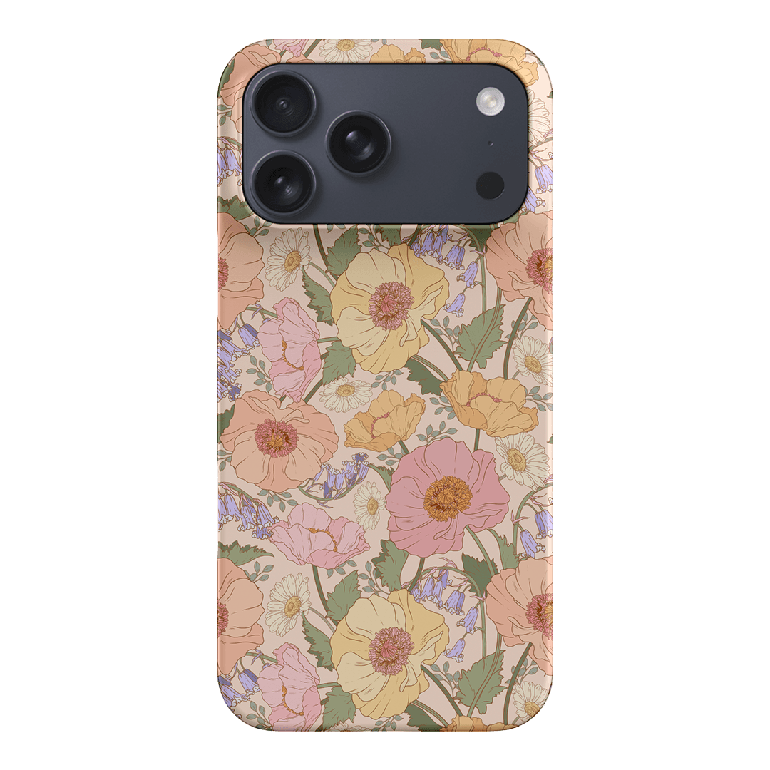Spring Poppy Printed Phone Cases iPhone 17 Pro Max / Snap by Kasiags Art - The Dairy