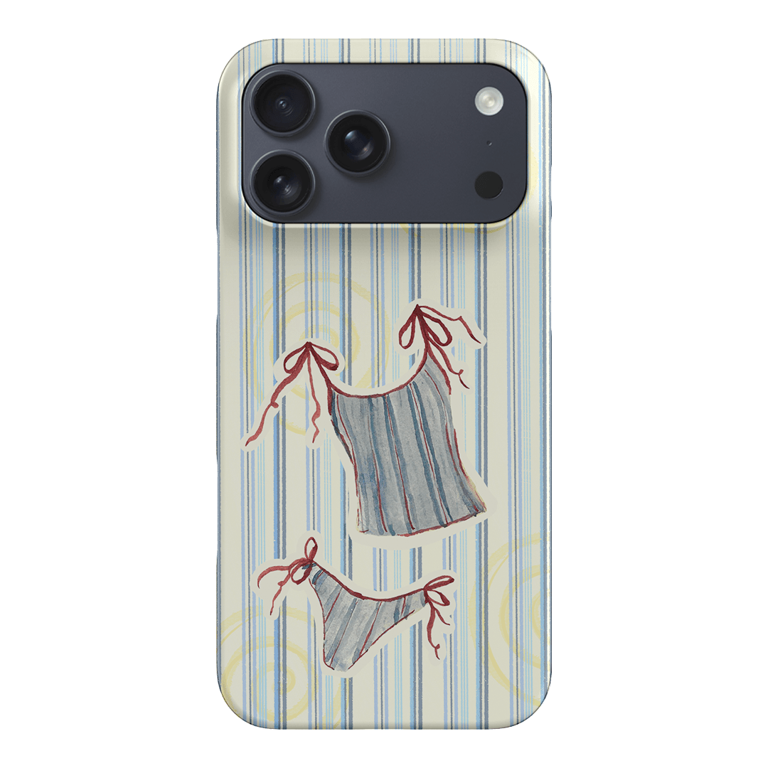 Stripe Tankini Printed Phone Cases iPhone 17 Pro Max / Snap by Kayla Carr - The Dairy