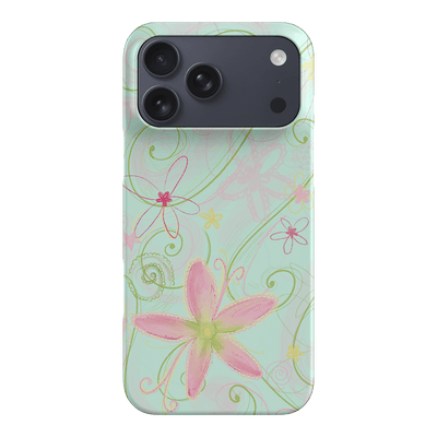 Swirl Blue Printed Phone Cases iPhone 17 / Armoured by Kayla Carr - The Dairy