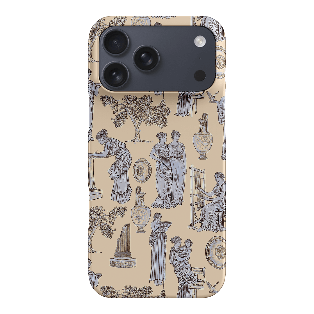 Symposium Alabaster Printed Phone Cases iPhone 17 Pro Max / Snap by Veronica Tucker - The Dairy