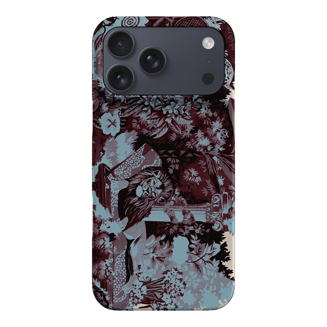 Tippi Blue Printed Phone Cases iPhone 17 Pro Max / Snap by Desmond & Dempsey - The Dairy