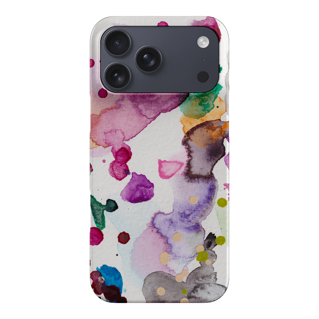 Watercolour Palette Printed Phone Cases iPhone 17 Pro Max / Snap by The Dairy - The Dairy