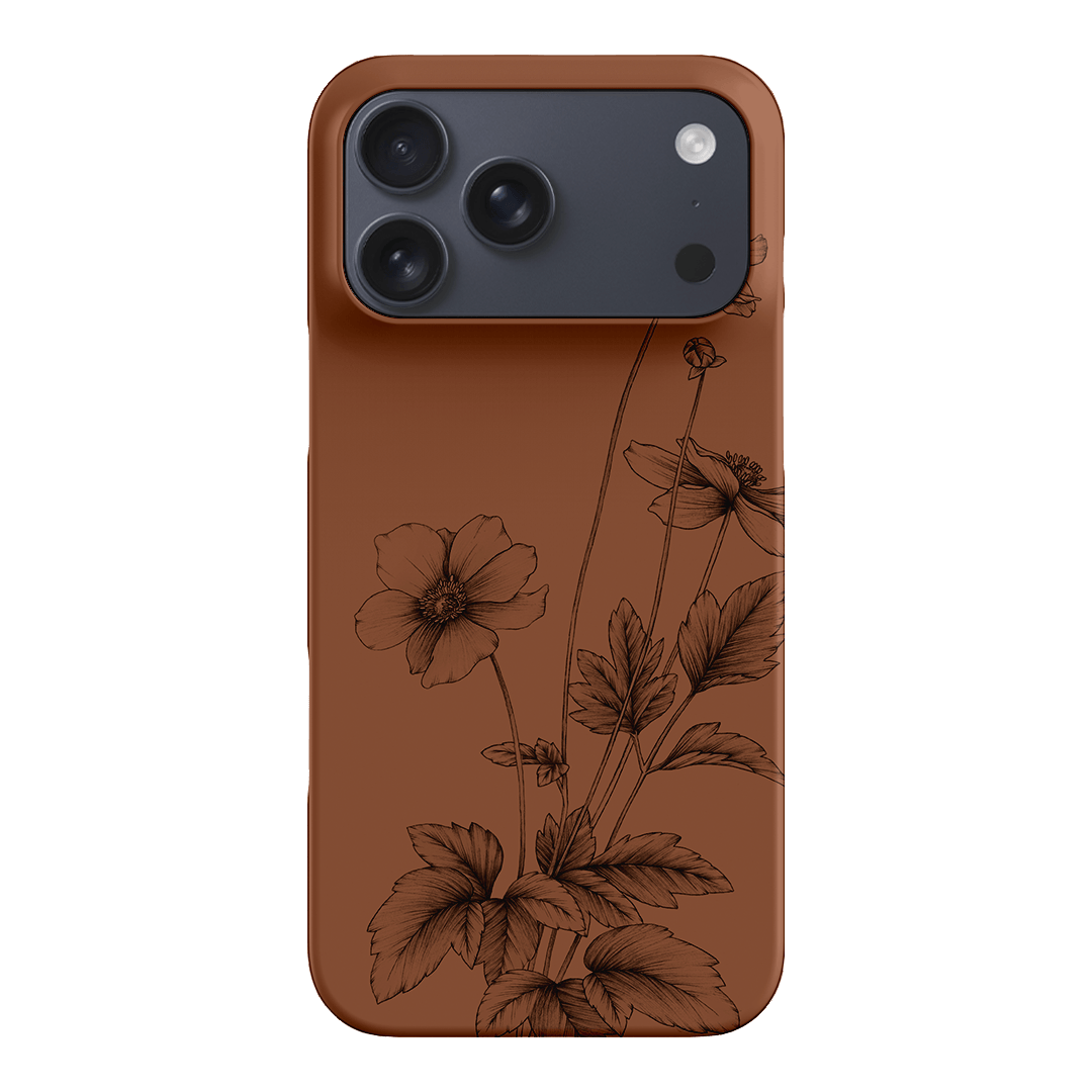 Windflowers Study Printed Phone Cases iPhone 17 Pro Max / Snap by Typoflora - The Dairy