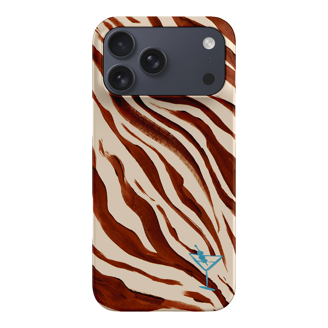 Zebra Tini Printed Phone Cases iPhone 17 Pro Max / Snap by Charlie Taylor - The Dairy