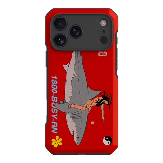 1800-Busy Rn in Red Printed Phone Cases iPhone 17 Pro Max / Toughie by Easty Beasty - The Dairy