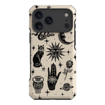 Astro Flash Beige Printed Phone Cases iPhone 17 Pro Max / Toughie by Veronica Tucker - The Dairy
