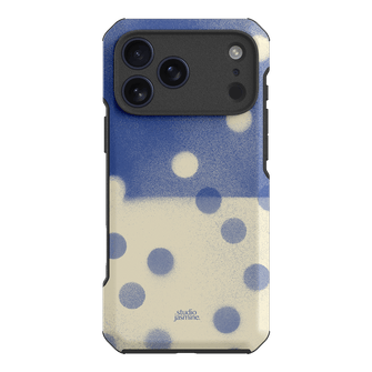 Bleu Polka Dot Printed Phone Cases iPhone 17 Pro Max / Toughie by Jasmine Dowling - The Dairy