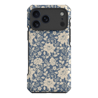 Blue Garden Printed Phone Cases iPhone 17 Pro Max / Toughie by Kasiags Art - The Dairy