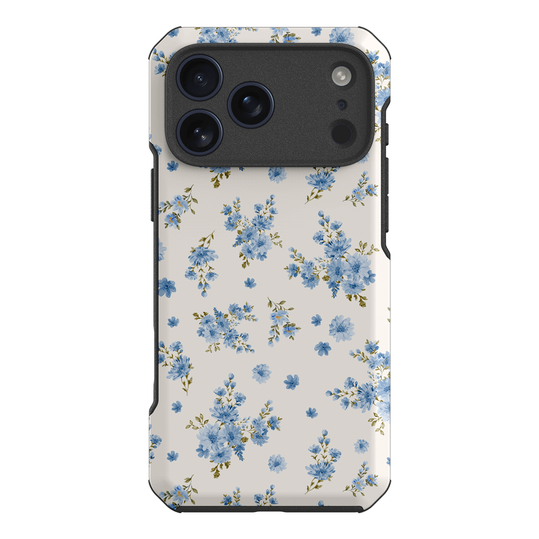 Blue Meadow Printed Phone Cases iPhone 17 Pro Max / Toughie by Kasiags Art - The Dairy