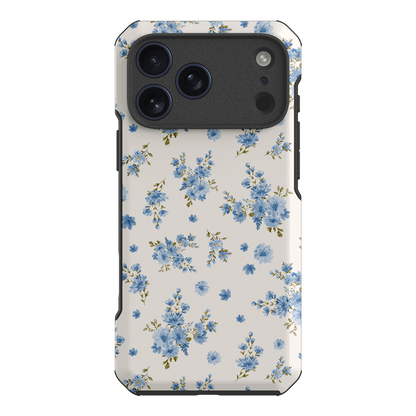 Blue Meadow Printed Phone Cases iPhone 17 Pro Max / Toughie by Kasiags Art - The Dairy