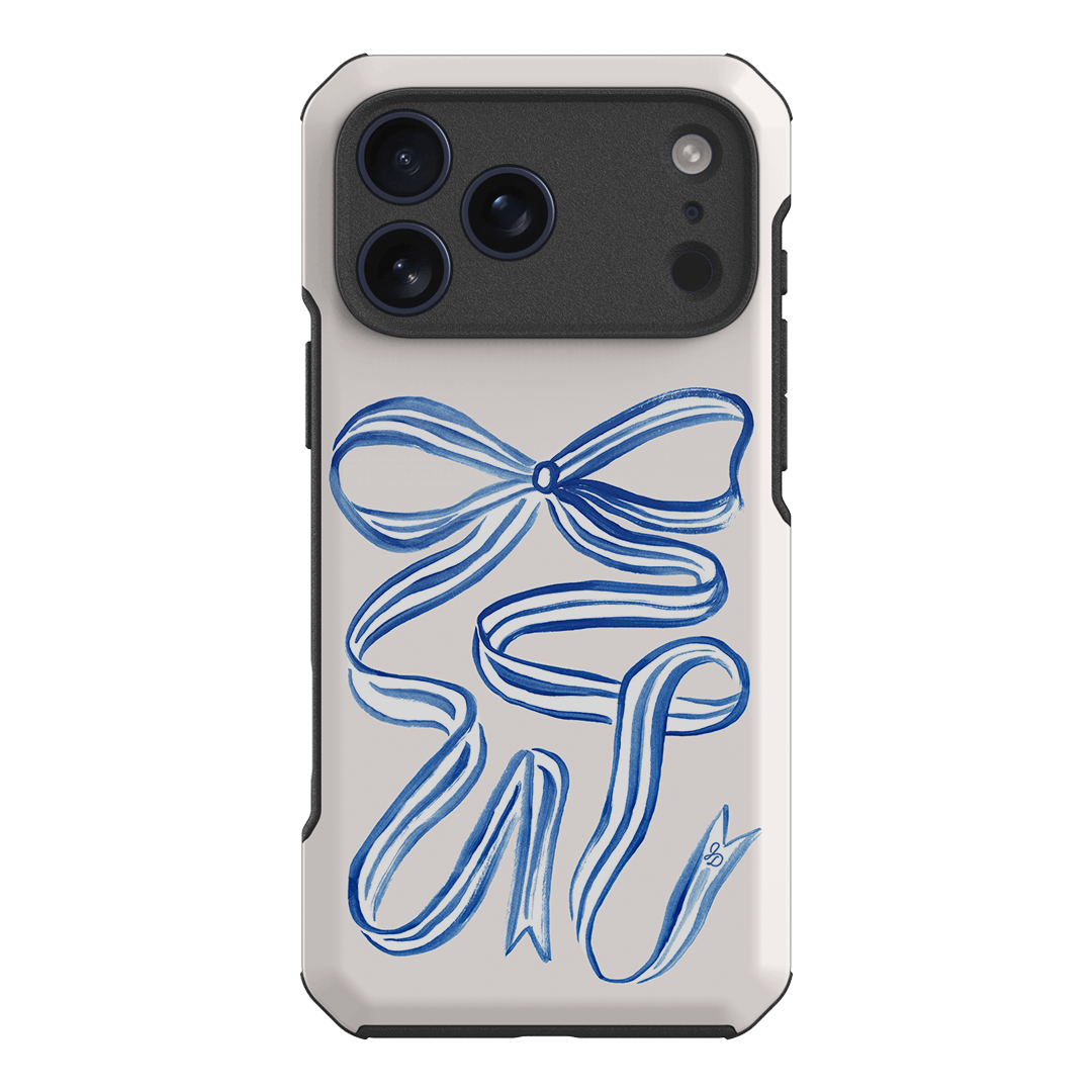 Bowerbird Ribbon Printed Phone Cases iPhone 17 Pro Max / Toughie by Jasmine Dowling - The Dairy