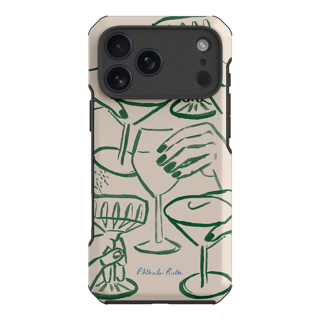 Cheers Printed Phone Cases iPhone 17 Pro Max / Toughie by Phthalo Ruth - The Dairy