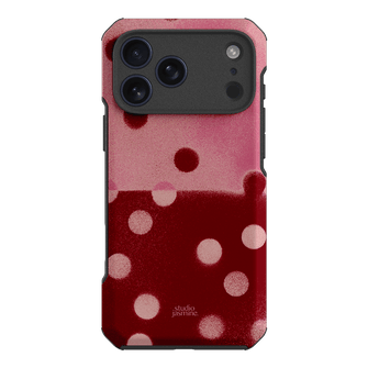 Cherry Polka Dot Printed Phone Cases iPhone 17 Pro Max / Toughie by Jasmine Dowling - The Dairy