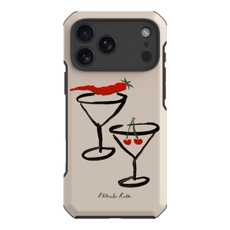 Chili Cherry Printed Phone Cases iPhone 17 Pro Max / Toughie by Phthalo Ruth - The Dairy