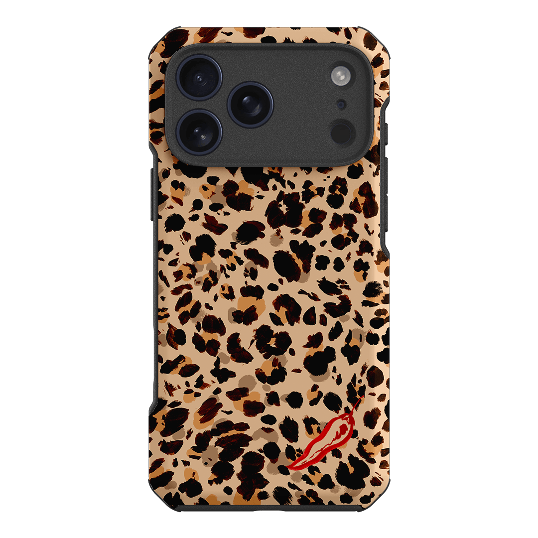 Chilli Leopard Printed Phone Cases iPhone 17 Pro Max / Toughie by Charlie Taylor - The Dairy