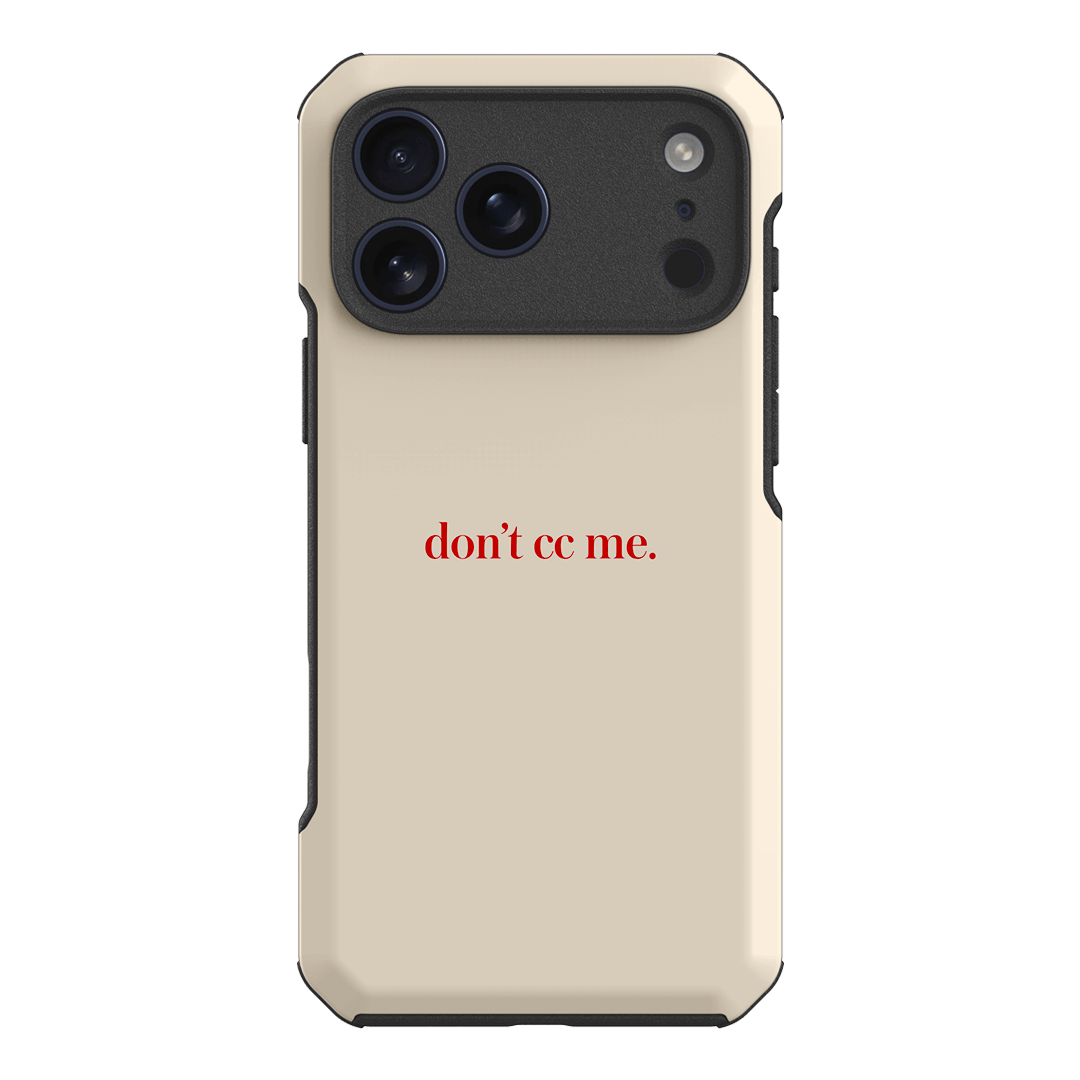 Don't CC Me Red