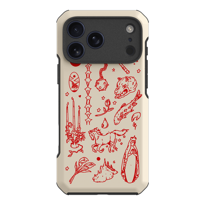 Dreamcore Cream Printed Phone Cases iPhone 17 Pro Max / Toughie by Easty Beasty - The Dairy