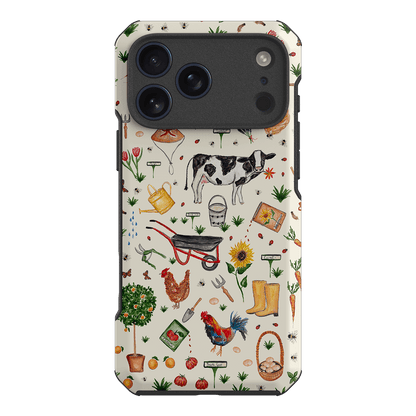 Farm Stay Printed Phone Cases iPhone 17 Pro Max / Toughie by BG. Studio - The Dairy