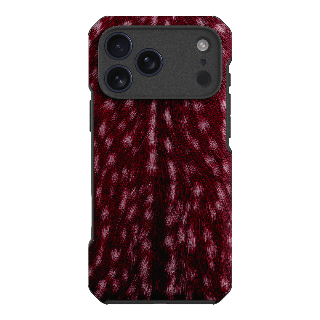 Fawn Burgundy Printed Phone Cases iPhone 17 Pro Max / Toughie by The Dairy - The Dairy