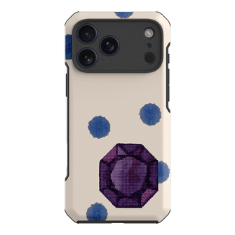 February Amethyst Printed Phone Cases iPhone 17 Pro Max / Toughie by Joiana - The Dairy