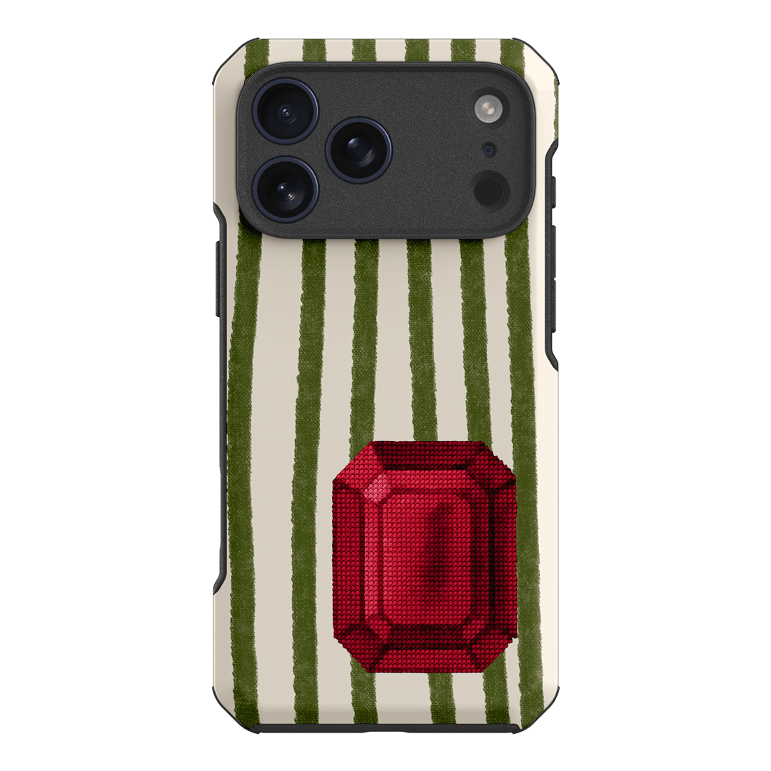 July Ruby Printed Phone Cases iPhone 17 Pro Max / Toughie by Joiana - The Dairy