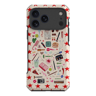 Just A Girl Printed Phone Cases iPhone 17 Pro Max / Toughie by BG. Studio - The Dairy