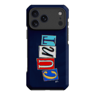 Lil Cnts Blue Printed Phone Cases iPhone 17 Pro Max / Toughie by Margarbs Art - The Dairy