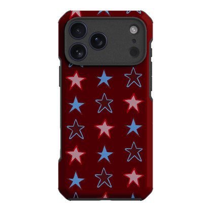 Lucky Stars Rouge Printed Phone Cases iPhone 17 Pro Max / Toughie by BG. Studio - The Dairy