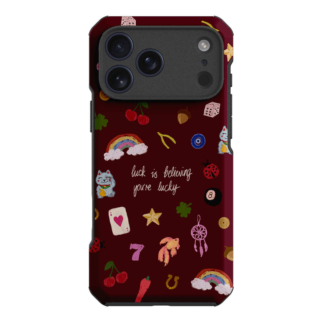 Lucky Printed Phone Cases iPhone 17 Pro Max / Toughie by Amy Gibbs - The Dairy