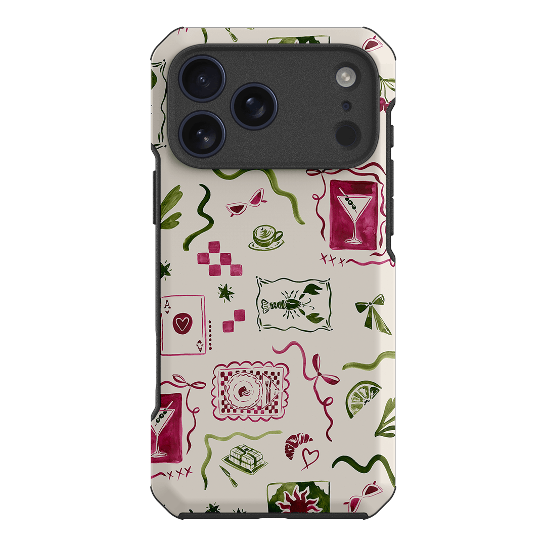 Martini Gal Printed Phone Cases iPhone 17 Pro Max / Toughie by Charlie Taylor - The Dairy