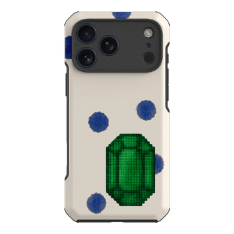 May Emerald Printed Phone Cases iPhone 17 Pro Max / Toughie by Joiana - The Dairy