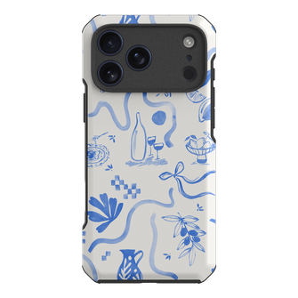 Mediterranean Wave Printed Phone Cases iPhone 17 Pro Max / Toughie by Charlie Taylor - The Dairy